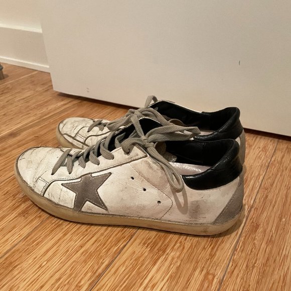 Golden Goose Shoes - Black and White Golden Goose